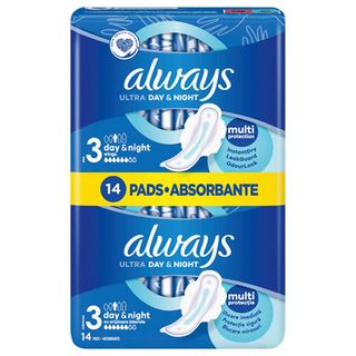 Always Ultra Podpaski Day & Night 3, 14 szt.