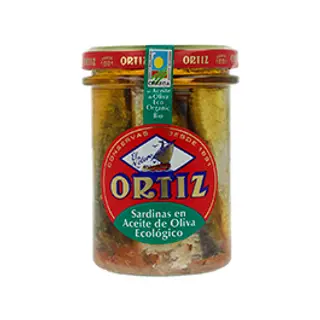 Sardinas oliva virg tarro 190g ECO