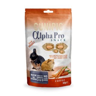 Cunipic Alpha Pro Chuches Zanahoria Para Roedores 0.05Kg