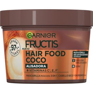 Fructis Hair Food Mascarilla 3 en 1 Macadamia - Garnier - 390 ml 3600542140782
