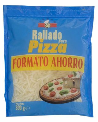 Queso Rallado Pizza Bruno Bolsa 300Gr