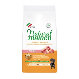 Natural trainer sensitive no gluten mini maiale 2kg