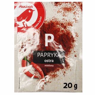 Auchan - Papryka ostra mielona - 20 g