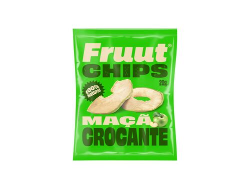 SNACK FRUUT MAÇÃ VERDE INTENSO SEM AÇÚCAR 20G