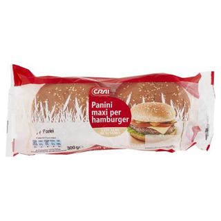 Crai Panini maxi per hamburger 300 g