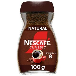 Café Soluble Natural Nescafé, Frasco 100 G