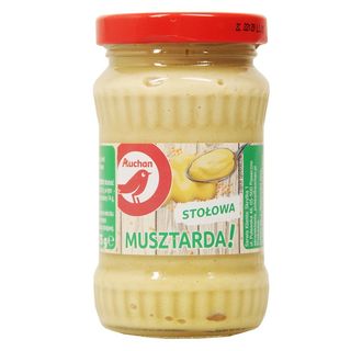 Auchan - Musztarda stołowa - 175 g