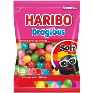 Dragibus Soft Haribo, Bolsa 180 Gr. (25517426)