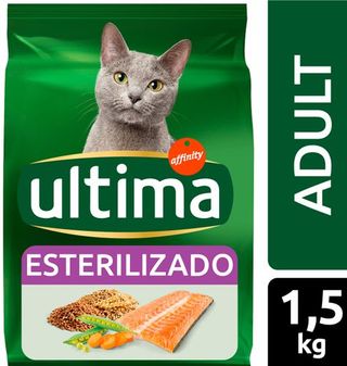 Comida Gato Esterilizado Ultima Adult Salmón 1.5 Kg