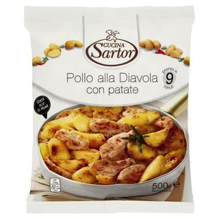 Cucina Sartor Pollo alla Diavola con patate Surgelato 500 g