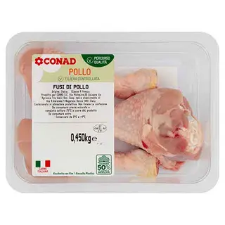 CONAD Percorso Qualità Fusi di Pollo 0,450 kg - 8003170048201