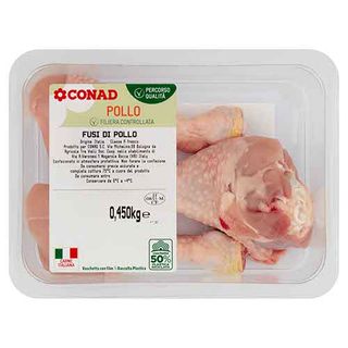 CONAD Percorso Qualità Fusi di Pollo 0,450 kg - 8003170048201