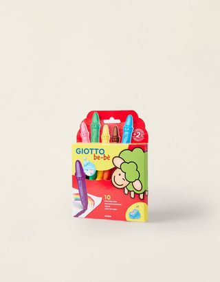 Lápis de Cera Giotto Be-Bè - 10 Unidades