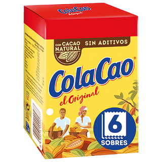 Cacao Soluble Cola Cao 6 Sobres