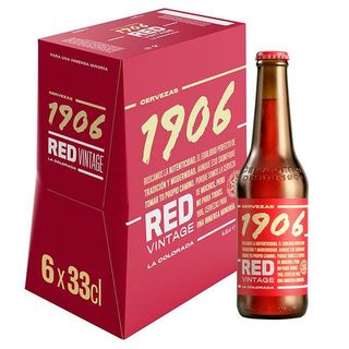 Cerveza 1906 Red Vintage Pack 6X33 Cl.