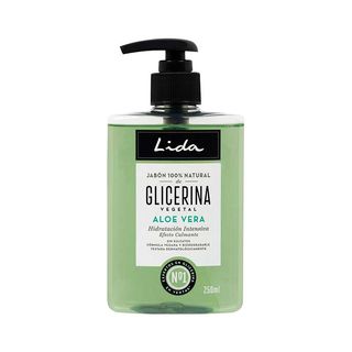 Jabón De Manos Glicerina Y Aloe Vera Dosificador 250Ml. Lida (8411135006300)