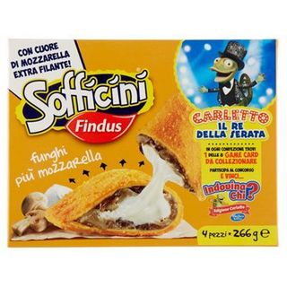 Sofficini Funghi/Mozzarella Gr 250 X4 Findus