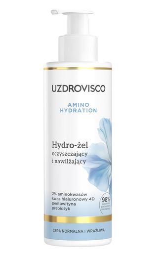 Uzdrovisco Amino Hydration Oczyszczający hydrożel do twarzy