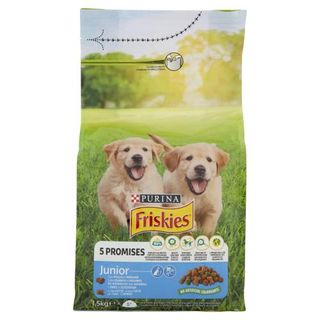 Purina Friskies Cane Junior Con Pollo E Verdure E Con Latte 1,5 Kg - 592047
