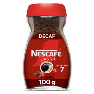 Café Soluble Descafeinado Nescafé 100 G