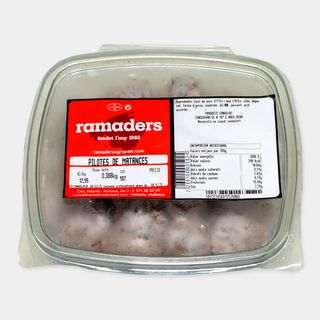 Albóndigas de matanza congeladas (Aprox. 370 Gr.)