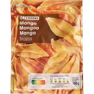 Mango deshidratado EROSKI, bolsa 100 g (26595173)