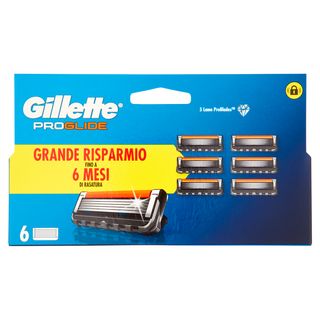 Gillette Proglide Lamette Di Ricambio Per Rasoio Da Uomo, 6 Ricariche -5650