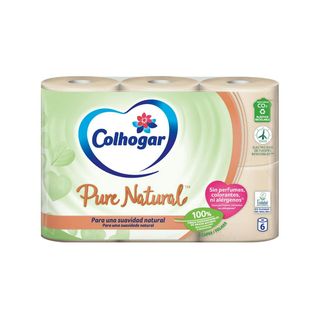 Papel Higiénico Ultra Suave 3 Capas Colhogar Pack-6 Uds. (273201)