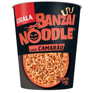 Noodles de Camarão Banzai Cigala (emb. 67 gr)