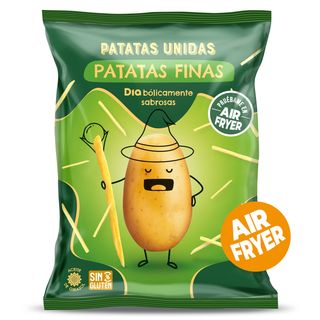 Patatas Finas Prefritas Patatas Unidas Dia Bolsa 1 Kg