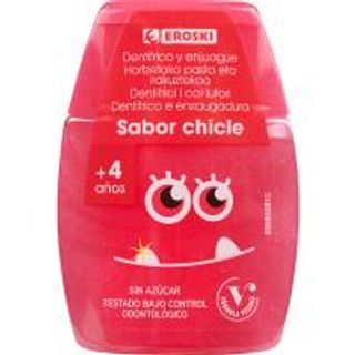 Pasta Dental 2En1 Infantil Eroski Bote 75 Ml. (8922122)