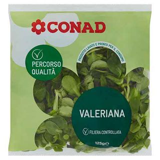 CONAD Percorso Qualità Valeriana 125 g - 8003170033412