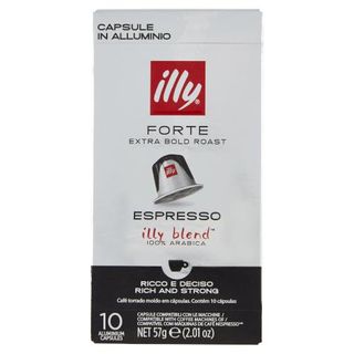 illy Forte Espresso 10 Capsule Compatibili con le Macchine Nespresso* 57 g