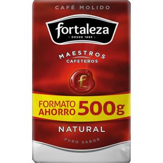 FORTALEZA Café Molido Natural Puro Sabor 500 G