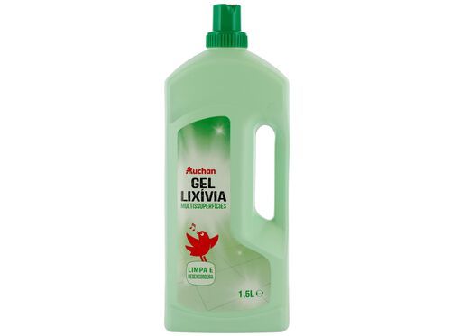 GEL COM LIXÍVIA AUCHAN MULTISSUPERFÍCIE 1.5L