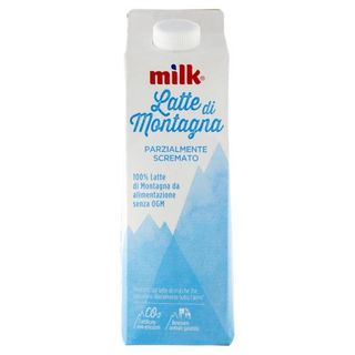 Milk Latte di Montagna Parzialmente Scremato 1 L