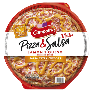 Pizza De Jamon Y Queso Campofrio 360 G