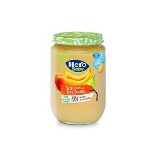 Tarrito 3 Frutas Hero Baby 190G (296344)