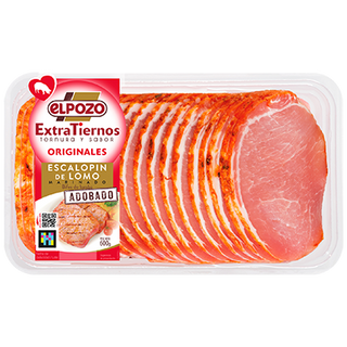 Escalopin De Lomo Adobado Extra Tierno Elpozo 600 G.