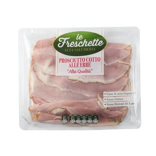 Prosciutto Cotto Erbe AQ Lef 120gr