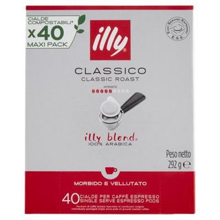illy Classico 40 Cialde per Caffè Espresso 292 g