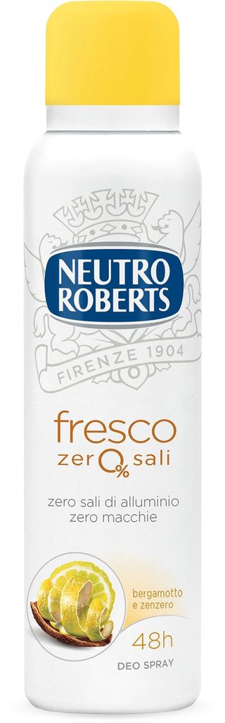 NEUTRO ROBERTS DEODORANTE FRESCO BERGAMOTTO E ZENZERO SPRAY 150ML   MAN6757