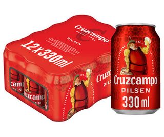 Cerveza Cruzcampo Pack 12 Latas X 33 Cl