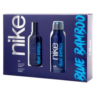 Set Bluebamboo Man Eau De Toilette 100 Ml Vaporizador + Desodorante Spray 200 Ml Nike 121566 (8414135044143)