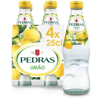 Água com Gás Limão Pedras Salgadas (emb. 4 x 25 cl)