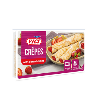 4 Crepes alla fragola 280G Vici