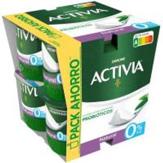 Bifidus Activia 0% Natural Danone 8X120 Gr. (8409419)