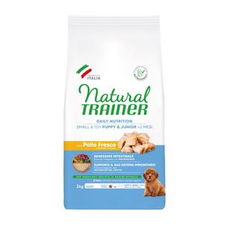 Natural trainer puppy&junior mini con pollo 2kg