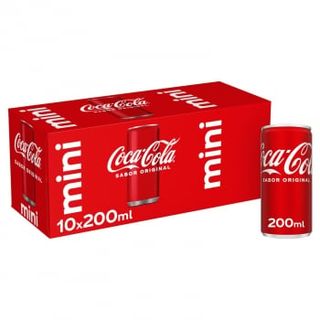 Coca-Cola Mini Pack 10 Latas 20 Cl.