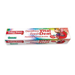 Pasta Dentífrica Junior Sabor Fresa 75Ml. Vital (8435119230055)